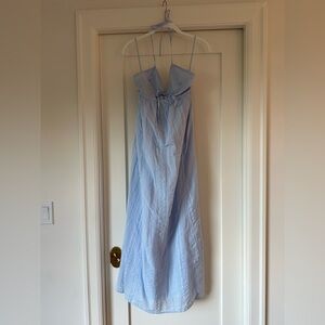 Aerie Light Blue Backless Dress